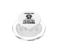 Setter irlandés Perro Divertido Setter irlandés PopSockets PopGrip para MagSafe