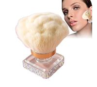 Setting Powder Brush, Nail Dust Brush, 0.19 Inches Nail Cleaning & Dusting, Soft Bristles Makeup Tool for Contouring, Highlighting, Nails Cleaner, Manicure & Pedicure