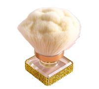 Setting Powder Brush, Nail Dust Brush, 0,19 pulgadas Nail Cleaning & Dusting, Soft Bristles Makeup Tool for Contouring, Highlighting, Nails Cleaner, Manicura y