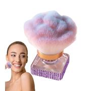 Setting Powder Brush, Nail Dust Brush, Soft Bristle Brushes with Compact and Travel Friendly Design for Highlighting, Contouring, or Removing Dust, 1 Piece
