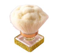 Setting Powder Brush, Nail Dust Brush, Soft Bristle Brushes with Compact and Travel Friendly Design for Highlighting, Contouring, or Removing Dust, 1 Piece