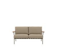 Settle Sofá Exterior De 2 Plazas Tejido Acanalado 5/Taupe