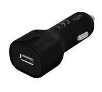 Setty Cargador de mechero USB 2.4A Charge Rapide + Cable Micro-USB 1m,