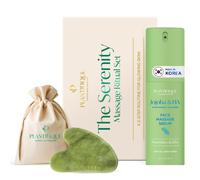SETUAL DE MASAJES SLEGIFICE: Jade Gua Gua Sha + Jojoba Oil & Ha Sero Skin Cuidado de cuidado de suero Regalos de cumpleaos para mujeres adolescentes