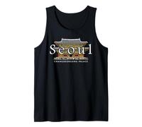Seúl, Changdeokgung, Corea del Sur, Patrimonio Mundial, Dibu Camiseta sin Mangas