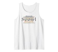 Seúl, Changdeokgung, Corea del Sur, Patrimonio Mundial, Dibu Camiseta sin Mangas