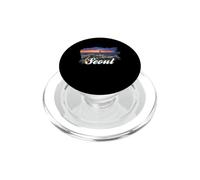 Seúl Corea del Sur Ciudad De Corea Turista De Viajes PopSockets PopGrip para MagSafe