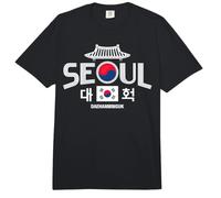 Seúl Corea del Sur Daehanminguk Ciudad Comfort Colors Adult Heavyweight T-Shirt