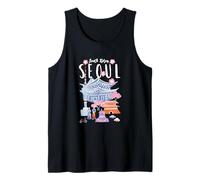 Seúl Corea del Sur Viajes Iconos Y Monumentos Asia Souvenir Camiseta sin Mangas