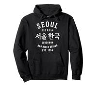 Seúl Corea Han River Corea del Sur Viajes Vintage Sudadera con Capucha