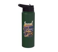 Seúl Corea Turismo Corea del Sur Viajes Stainless Steel Insulated Water Bottle