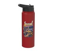 Seúl Corea Turismo Corea del Sur Viajes Stainless Steel Insulated Water Bottle