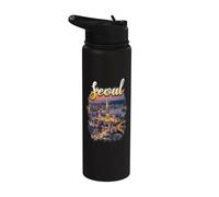 Seúl Corea Turismo Corea del Sur Viajes Stainless Steel Insulated Water Bottle
