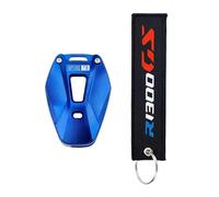 Seulomo Funda Protectora para Llave de Motocicleta, Carcas Para R1300GS R 1300 GS 1300GS ADVENTURE ADV Opción 719 Accesorios De Moto Estuche Protector Llave Aluminio(Blue Combo-Opt.719)