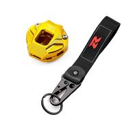 Seulomo Funda Protectora para Llave de Motocicleta, Carcas Para Suzuki GSXR 600 750 1000 GSXR750 GSXR1000 GSX-R, Accesorios De Motocicleta, Carcasa Protectora Aluminio Para Llaves, Llavero(M-4)