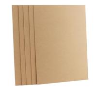 SEUNMUK Paquete de 5 tableros de madera MDF A3 para arte, tablero de fibra de densidad media de 2 mm, paneles de MDF para grabado láser, dibujo, decoración del hogar, proyectos de bricolaje (42 x 30