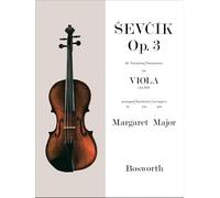 Sevcik viola studies: 40 variations: Arranged by Margaret Major