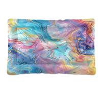 Sevdomey Cama de mármol para mascotas, cama para perro, gato, cama de perrera, colchón, lavable, suave, cómoda, con parte inferior antideslizante para perros pequeños, medianos y grandes, 45 x 60 cm