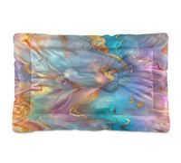 Sevdomey Cama de mármol para mascotas, cama para perro, gato, cama de perrera, colchón, lavable, suave, cómoda, con parte inferior antideslizante para perros pequeños, medianos y grandes, 60 x 90 cm