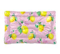 Sevdomey Cama para mascotas, con diseño de limones de acuarela, cama para perros, gatos, cama de caseta, colchón, lavable, suave, cómoda, con parte inferior antideslizante para perros pequeños