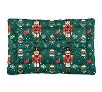 Sevdomey Cascanueces Soldados Almohadillas para mascotas, colchón de cama para perrera, lavable, suave, cómodo, con parte inferior antideslizante para perros pequeños, medianos y grandes, gatos, 60 x