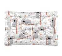 Sevdomey Cute Koalas - Colchón de cama para mascotas, lavable, suave, cómodo, con parte inferior antideslizante para perros pequeños, medianos y grandes, 45 x 60 cm