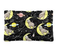 Sevdomey Cute Sloths - Cama para mascotas, cama para perro, gato, cama de perrera, colchón, lavable, suave, cómoda, con parte inferior antideslizante para perros pequeños, medianos y grandes, 45 x 60