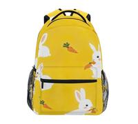 Sevdomey Linda mochila para laptop White Rabbits, impermeable, 15 L, elegante, ligera, con múltiples bolsillos para el trabajo, la escuela y los viajes