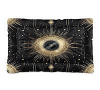 Sevdomey Magic Eyes - Cama para mascotas, cama para perro, gato, cama de perrera, colchón, lavable, suave, cómoda, con parte inferior antideslizante para perros pequeños, medianos y grandes, gatos, 60