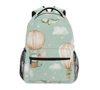 Sevdomey Mochila para laptop con diseño de dragones de acuarela, impermeable de 15 litros, elegante mochila ligera con múltiples bolsillos para el trabajo, la escuela y los viajes