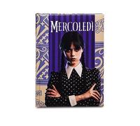 Seven Diario escolar miércoles, 12 meses, morado y negro, accesorios escolares, niñas y niñas