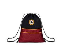 Seven AS Roma Fútbol Mochila, Negra, Deporte y Ocio, Escuela Primaria, Mochila, Negro, Taglia Unica, Casual, Negro, talla única, Casual