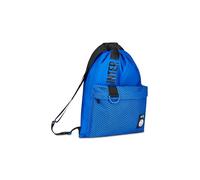 Seven Bolsa de deporte Inter, Azul, Estructura suave, cierre de cordón, Bolsillo delantero, Accesorios deportivos, Fútbol, Escuela, para niños y adolescentes, Indea regalo fan