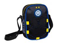 Seven Bolsa del Inter de fútbol Serigrafiada en el Lateral con Correa Ajustable para niño, Producto Oficial, Idea Regalo
