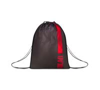 Seven Bolsa Deportiva Milan, Negro, monocompartimento, Cierre cordón, Accesorios Deportivos, fútbol, Escuela, para niños y Adolescentes, Indea Regalo Aficionado