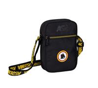 Seven Bolso AS Roma para niños, Correa Ajustable, Bolsillo Frontal, niño, niño, fútbol, Producto Oficial, Idea Regalo