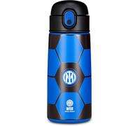 Seven Borraccia Kid INTER, Negro, 460 ml, Acero Inoxidable, Libre de BPA, Her...