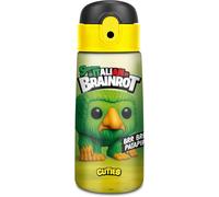 Seven Borraccia Kid Italian Brainrot, Verde, 460 ml, Acero Inoxidable, libre ...