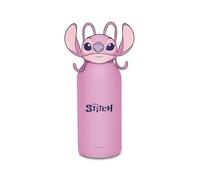Seven Botella térmica Lilo & Stitch para niños, 350 ml, acero inoxidable sin BPA, tapa moldeada, mantenimiento temperatura: caliente 12h/frío 24h, producto oficial, idea regalo