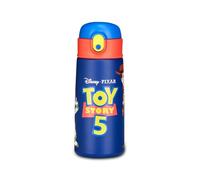 Seven Botella Toy Story 5, azul, 460 ml, acero inoxidable, sin BPA, hermética, caliente 12h/frío 24h, a prueba de fugas, reutilizable, escuela, deporte, viaje, niño, idea regalo