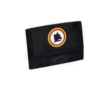 Seven Cartera AS Roma de Velcro para niños, Compartimentos Interiores y Monedero, niño, niño, fútbol, Producto Oficial, Idea Regalo
