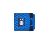 Seven Cartera elástica Interior, Azul, Ranuras para Billetes y Tarjetas, Soporte para Monedas con botón magnético, Banda elástica Externa para niños y Adolescentes, Viajes, Ocio, Regalo de Apoyo