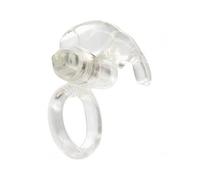 Seven creations - anillo vibrador de silicona transparente