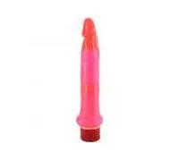 Seven creations - jelly vibrador anal delgado rosa