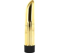 Ladyfinger Vibrador clásico de reducidas dimenciones Oro