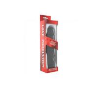 Vibrador negro 22 cm
