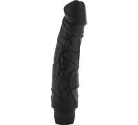 Vibrador negro 22 cm