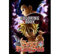 Seven Deadly Coloring Book: Cute and Happy Easy and Bold Coloring Pages for Boys and Girls