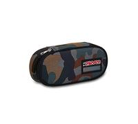 Seven Estuche - Bolsa para bolígrafos, caja para artículos de papelería, estuche para bolígrafos para niños y niñas adolescentes, perfecto para material escolar, marrón/Gris, FREETHINK BOY