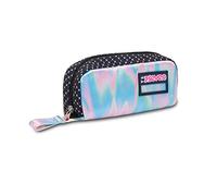 Seven Estuche - Bolsa para bolígrafos, multicolor, caja para artículos de papelería, estuche para bolígrafos para niños y niñas adolescentes, perfecto para material escolar, Negro, NEWFEELING FREE